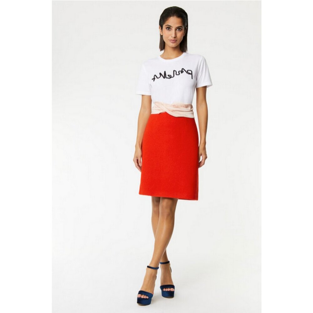 PAULE KA Wool Skirt Sample - Size 36 - NWOT